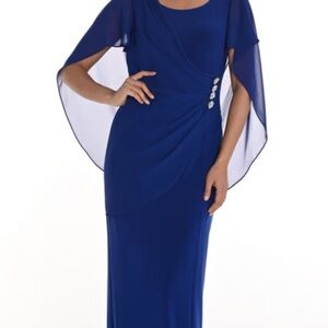 Elegant Blue Evening Gown